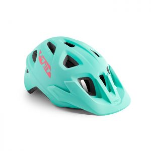 turquoise bike helmet